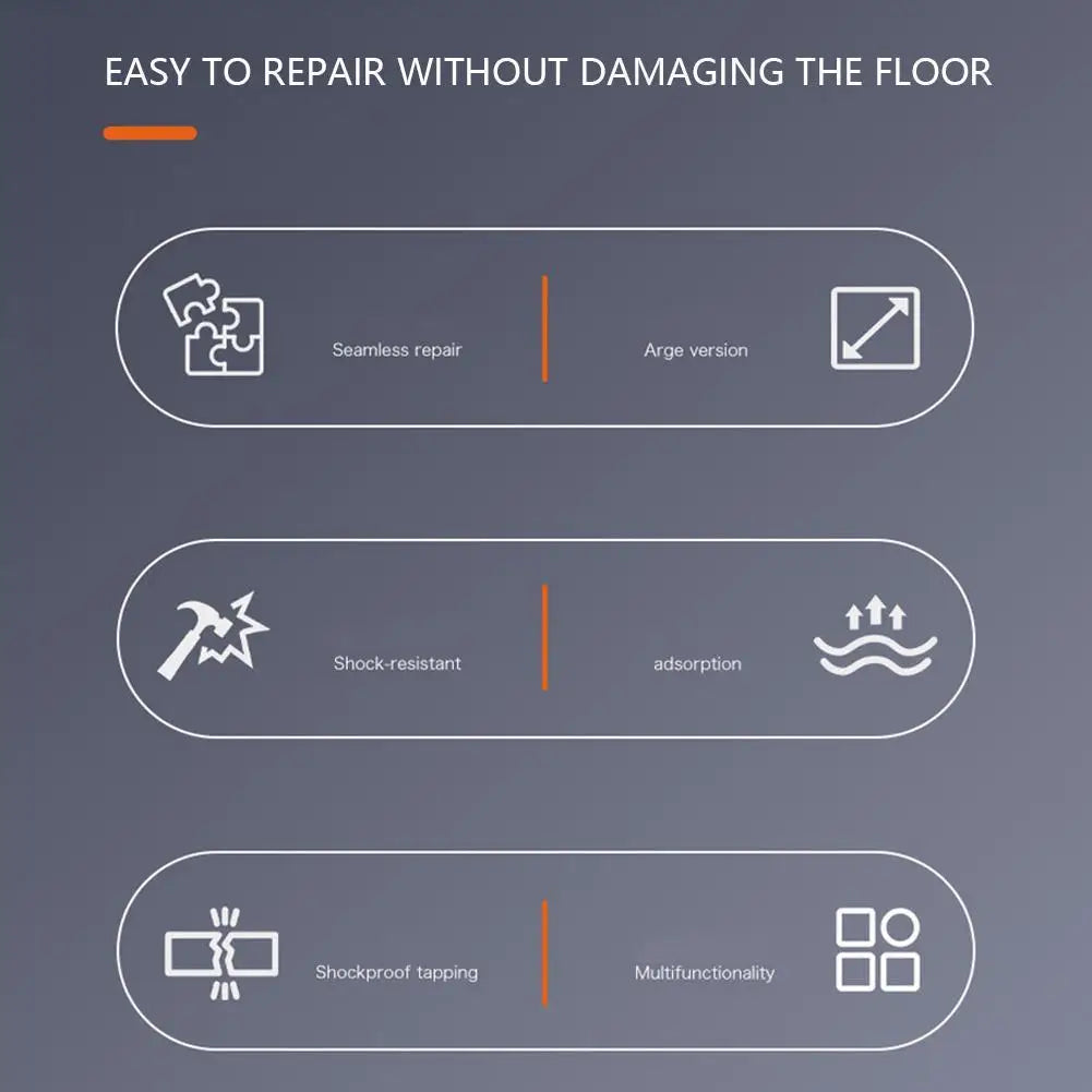 Floor Gap Fixer Tool with Vacuum Suction Cup