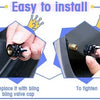 Crystal Crown Tire Valve Caps - Set of 4