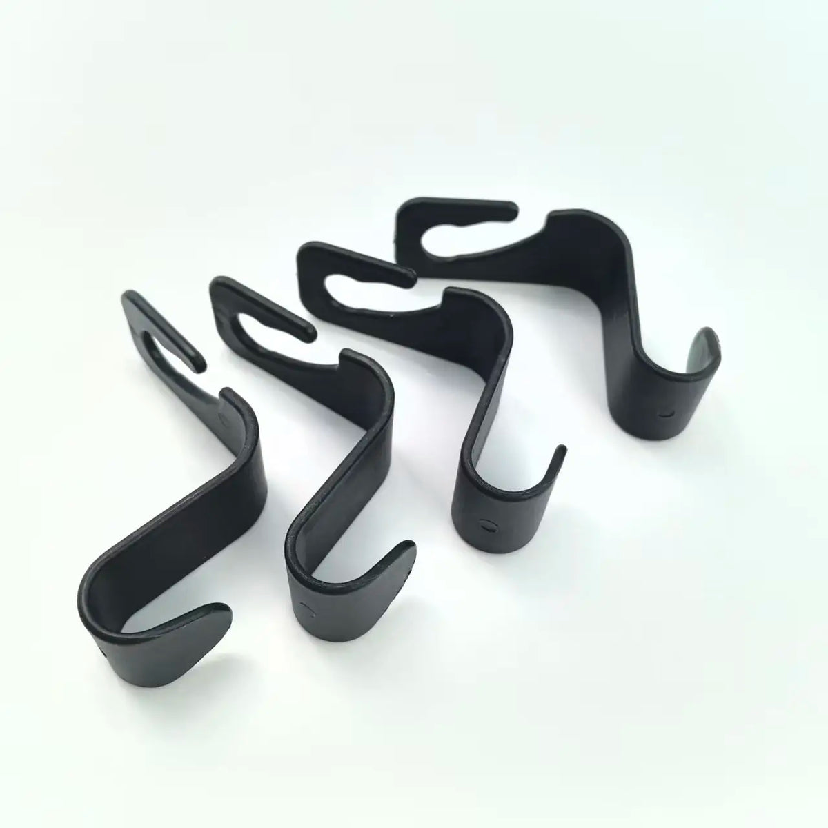 Universal Car Headrest Hooks (4-Pack) – Organize Handbags, Groceries & Jackets