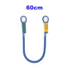A 60cm pre-sewn nylon cord loop sling for climbing and rescue, featuring a green and blue cord.