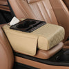 Multifunctional Car Armrest Cushion with Storage and Cup Holder