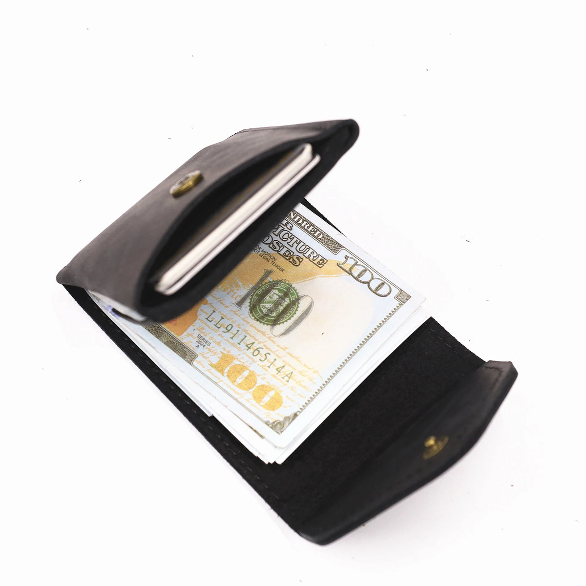 Slim Full-Grain Leather Wallet for Men