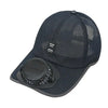 Gorra con Ventilador Solar
