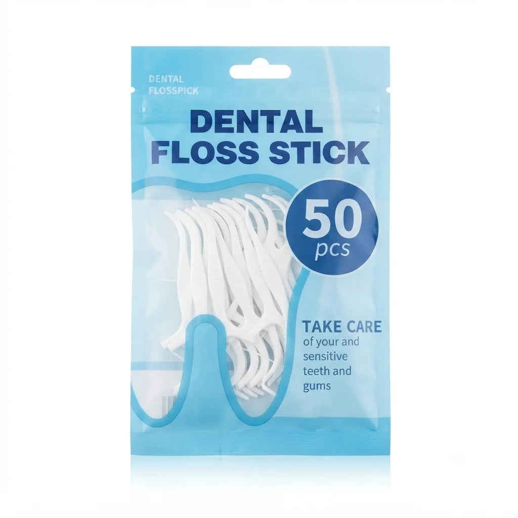 Pop-Up Dental Floss Dispenser with Refillable Storage Case