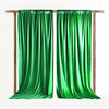 Shimmering Satin Backdrop Curtain Panels