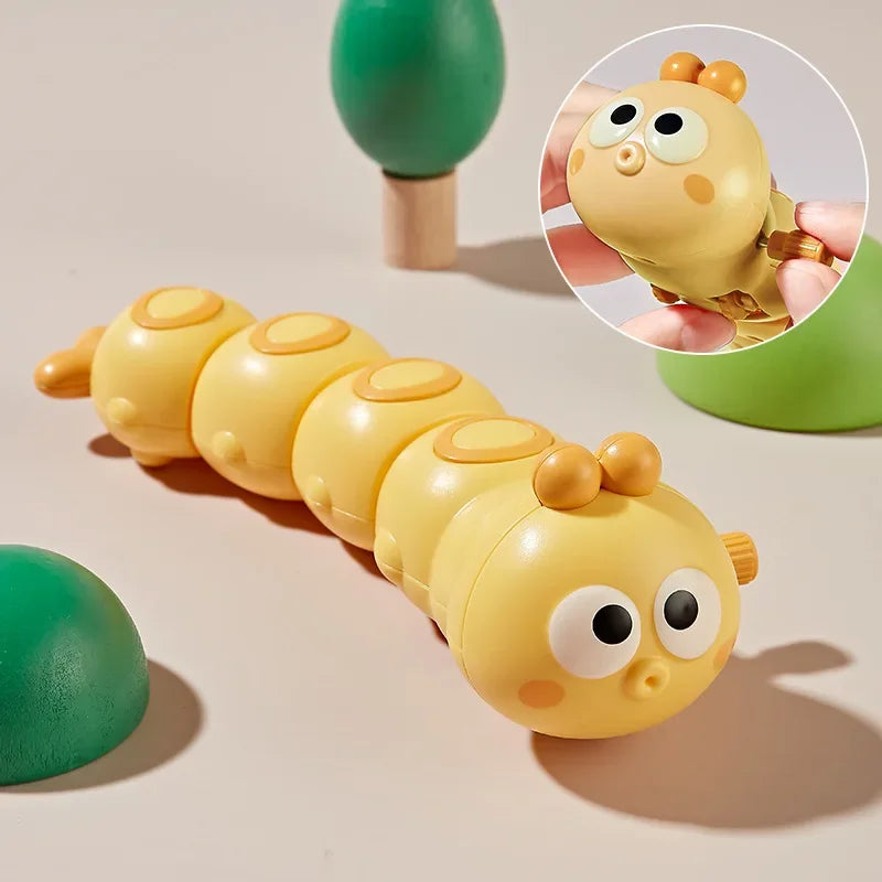 Wind-Up Crawling Caterpillar Toy for Kids