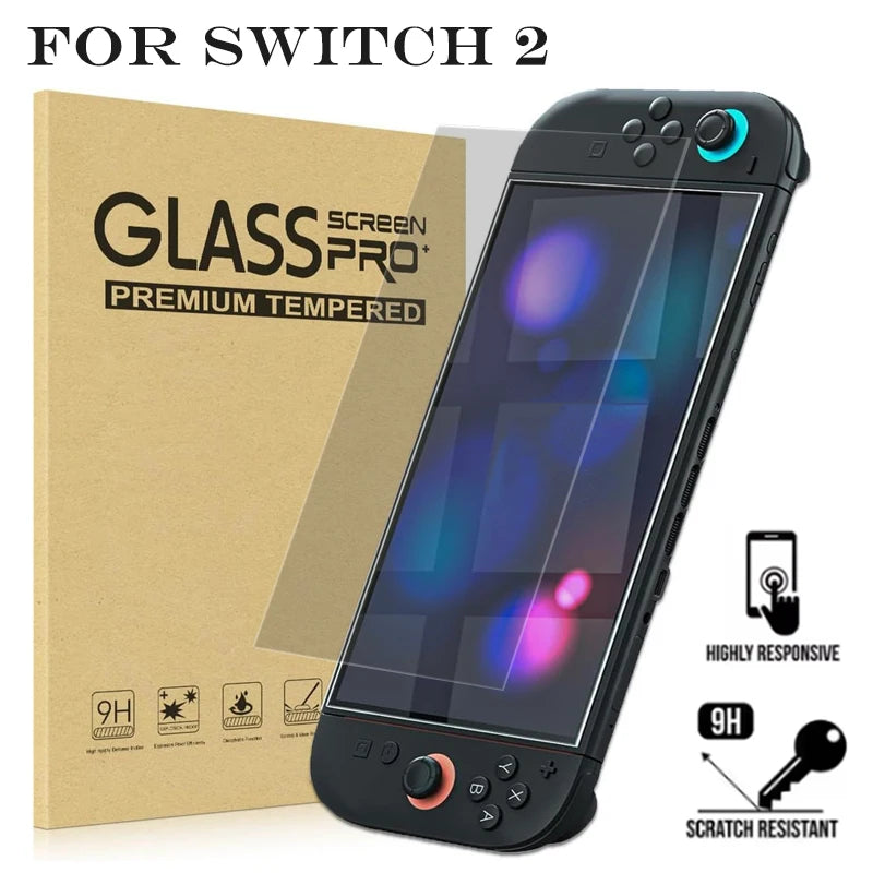 Tempered Glass Screen Protector for Nintendo Switch 2