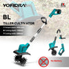 1500W Cordless Electric Garden Tiller & Cultivator