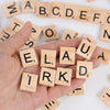 Wooden Alphabet & Number Learning Blocks Set (100 Pieces)