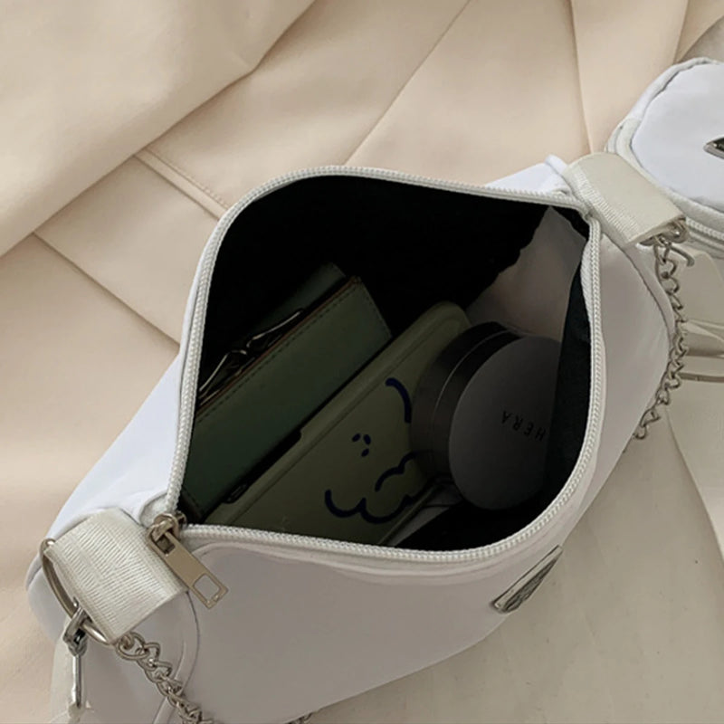 Lightweight Nylon Crossbody Bag