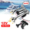 Dual Trumpet Air Horn Kit with Compressor