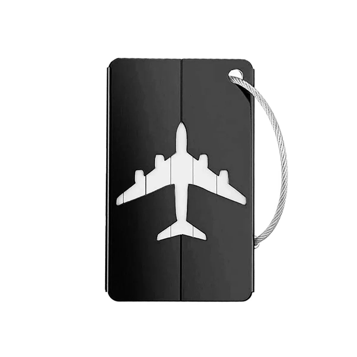 Aircraft-Grade Aluminum Luggage Tag with ID Card Slot