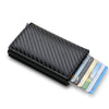 Porte-Carte en Fibre de Carbone Anti-RFID