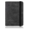 RFID Blocking Leather Card & Passport Holder