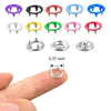 Metal Snap Button Kit with Pliers Tool Set