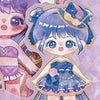 Magnetic Dress-Up Doll Set with Stand