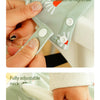 Snap Button Waterproof Baby Feeding Bib with Long Sleeves