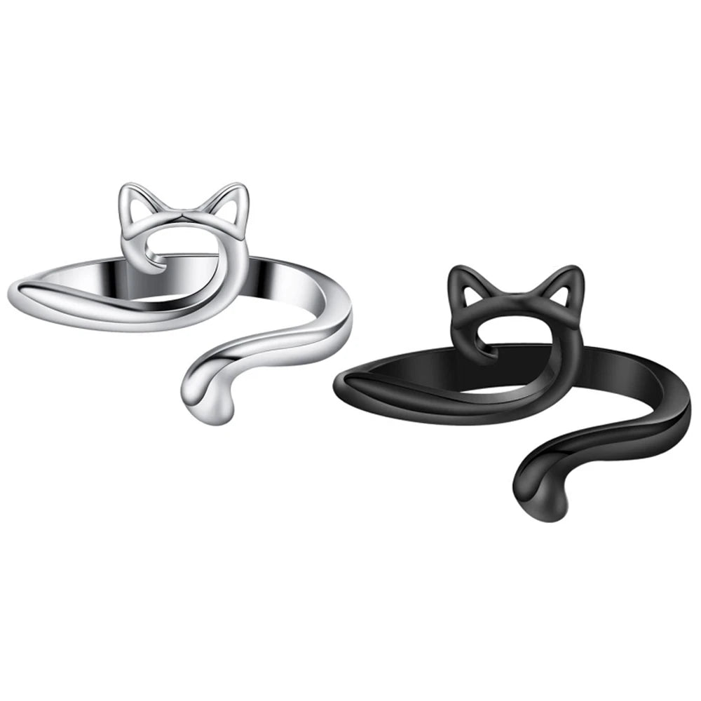 Adjustable Knitting Crochet Loop Rings (Set of 2)