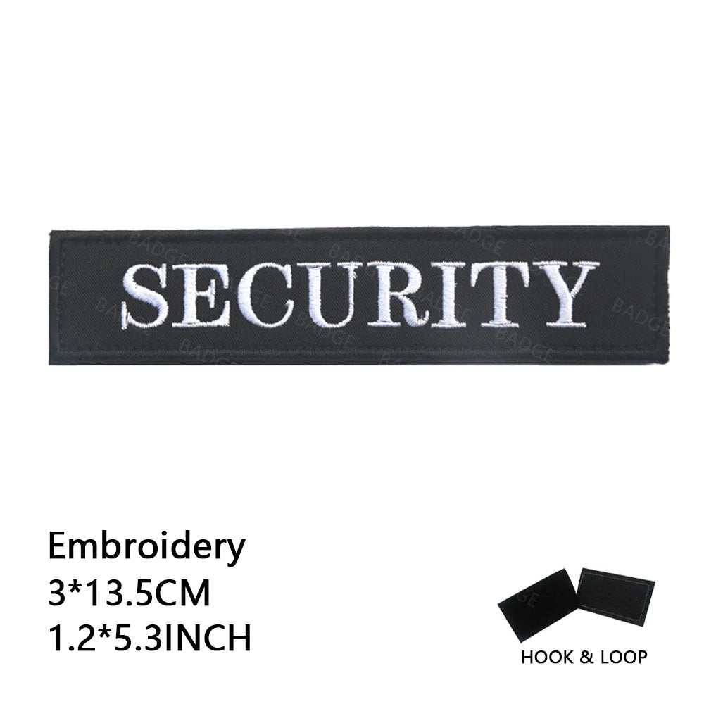 Reflective IR Security Patch with Hook & Loop Backing