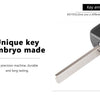 Flip-Style Replacement Key Shell for Select Chevrolet Models