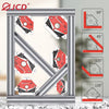 A set of four magnetic welding holders with 45°, 90°, and 135° angles displayed in a silver frame.
