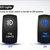12V Heavy Duty Fog Light Wiring Harness Kit with Relay and Rocker Switch