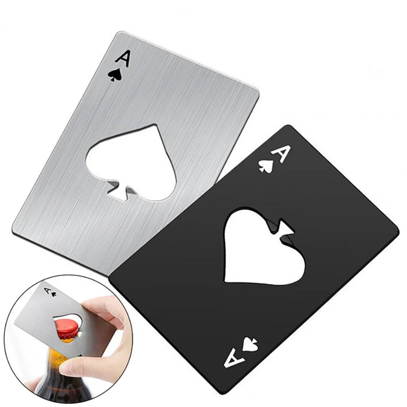 Poker Card Bottle Opener
