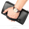 Premium Men's Business Handbag with Large Capacity and Zipper Closure