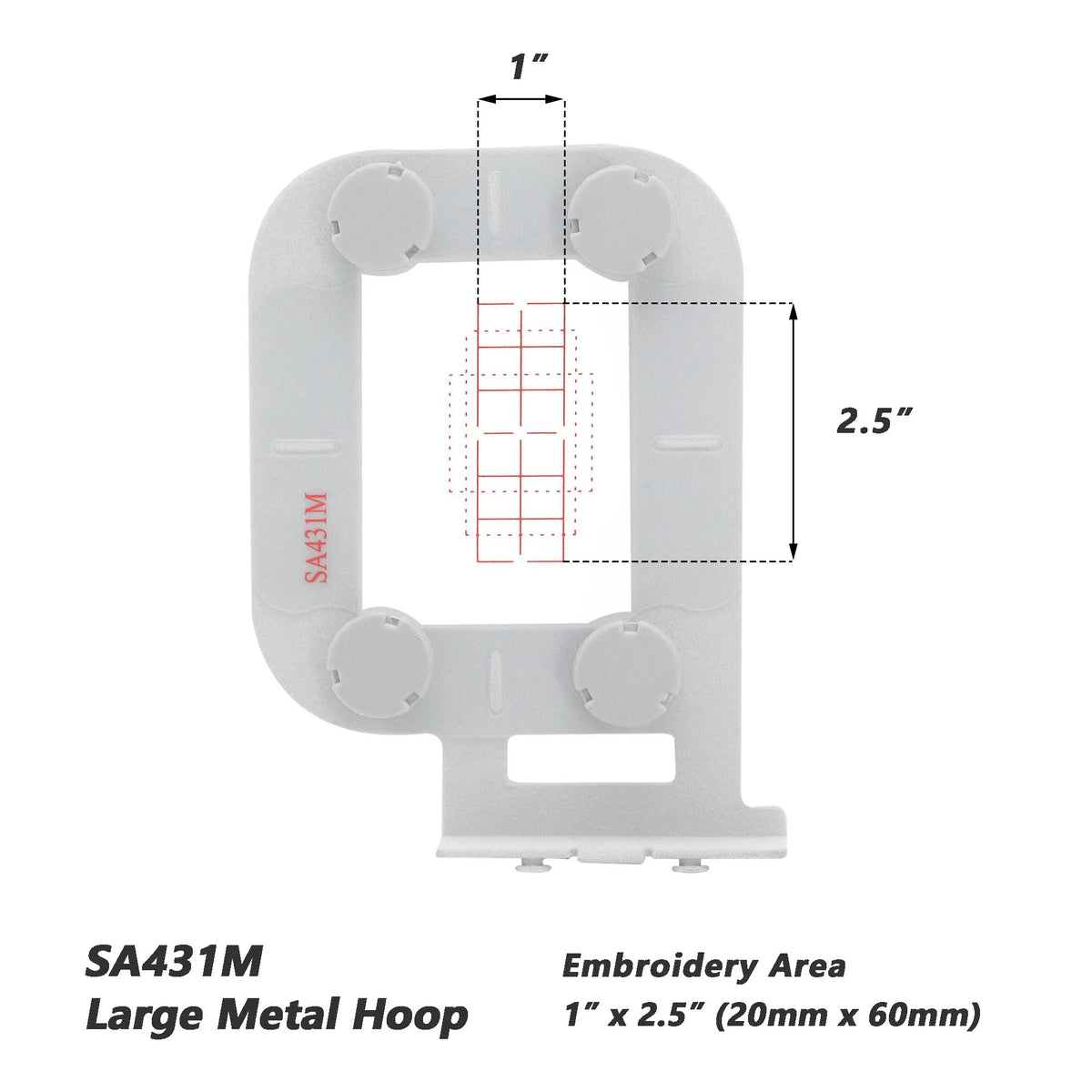 Magnetic Embroidery Hoop for Brother & Baby Lock Machines