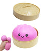 Realistic Steamed Bun Squishy Toy