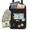 RFID Blocking Neck Wallet for Travel