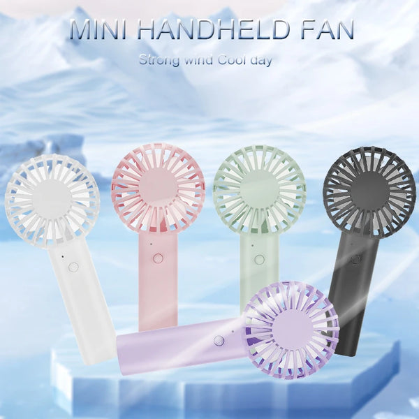 Portable USB Rechargeable Handheld Fan