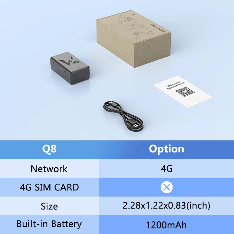 4G GPS Vehicle Tracker with Long Battery Life and Geo-Fence Alerts