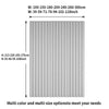 Foldable Room Divider Curtain – Heavy Duty Privacy Partition