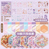 3D Miniature Scene Stickers - 30 Pack for Crafts & Journaling