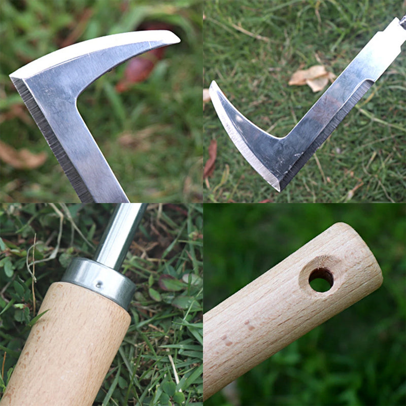 L-Shape Manual Weeder for Cracks and Edges