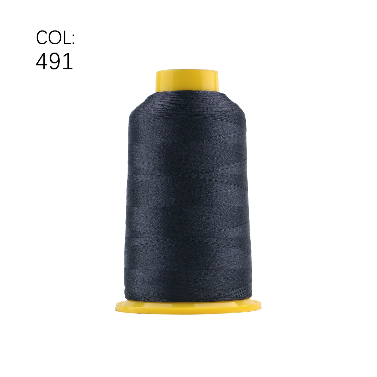 High-Tenacity Polyester Embroidery Thread (120D/2, 40wt) for Home & Industrial Machines