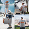 Expandable Travel Backpack with 4 Packing Cubes