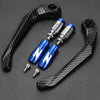 Motorcycle Handlebar Handguards with CNC Aluminum Levers Protector