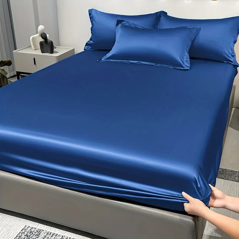 Luxury Satin Fitted Bed Sheet