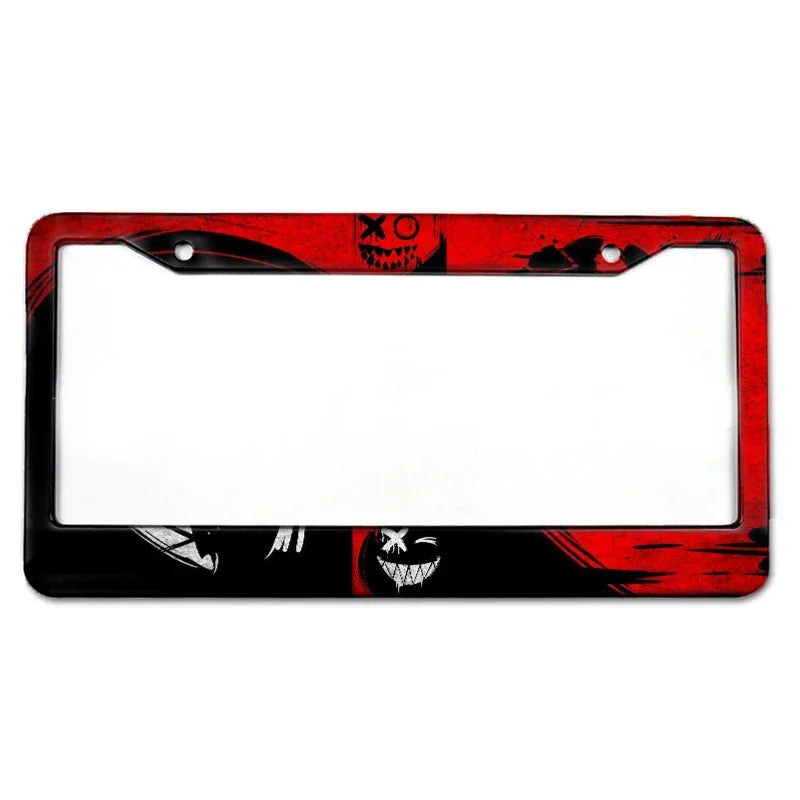 Custom Aluminum License Plate Frame with HD Design