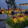 Solarbetriebene LED-Schmetterlings-Gartenlampen