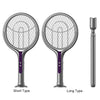 Rotating Head Electric Fly Swatter with Telescopic Handle