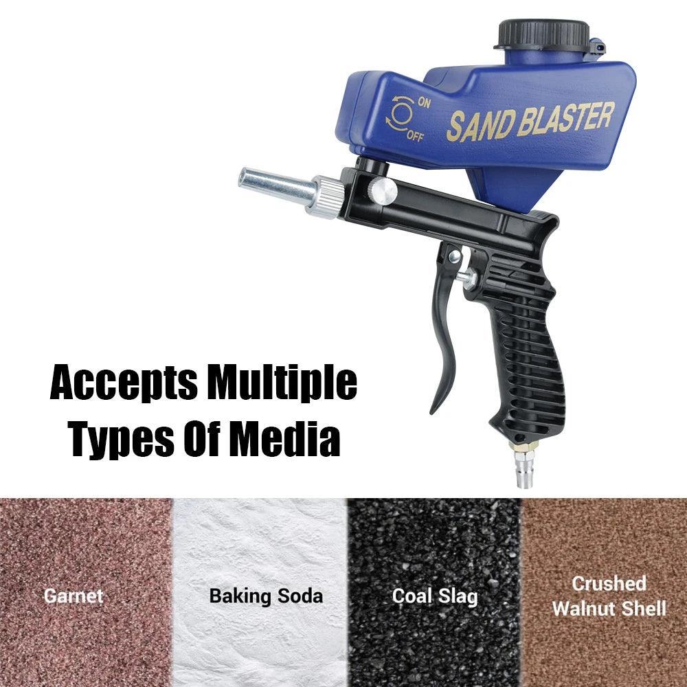 Pneumatic Gravity Sandblasting Gun