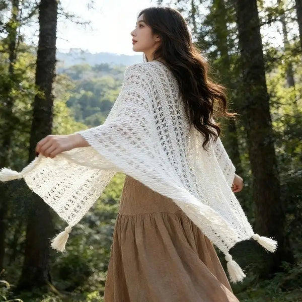 Taparrabos de Ganchillo Boho con Flecos