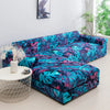 Printed Stretch Sofa Cover for L-Shaped and Corner Sofas