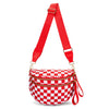 Women's Checkered Fanny Pack with Adjustable Crossbody Strap