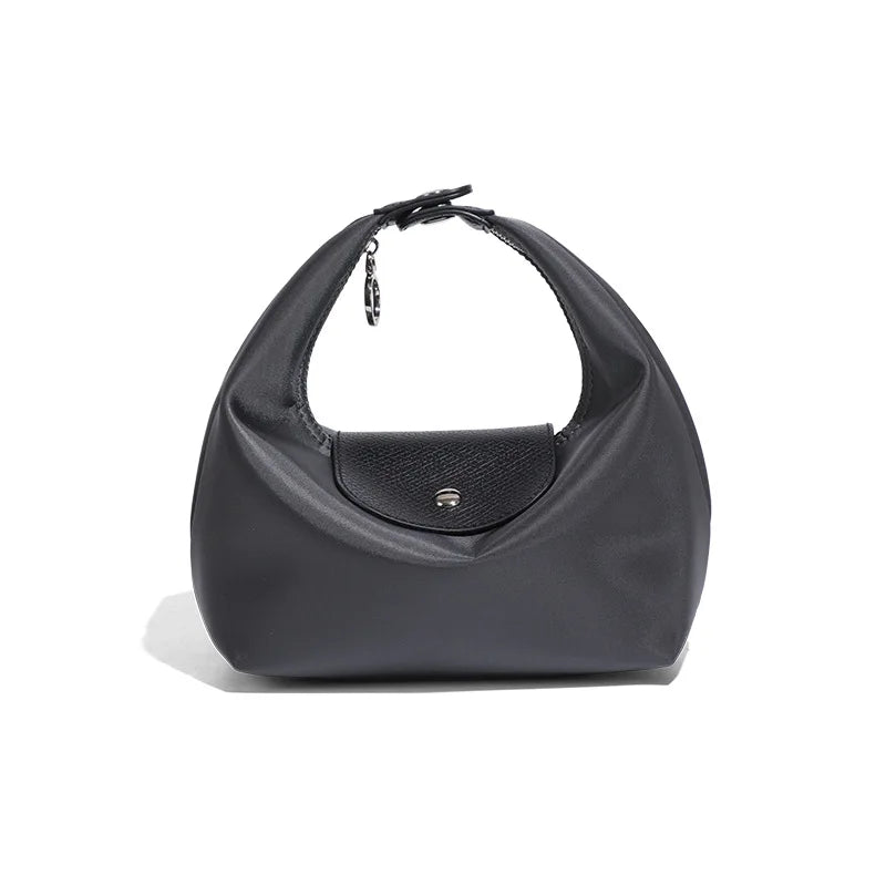 Waterproof Nylon Crossbody Bag with Two Detachable Straps