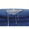 Hanging Leather Toiletry Bag with Durable Water-Resistant Design