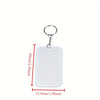 Personalized Photo Keychain with Heat Transfer Acrylic Design